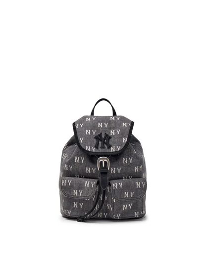 MLB Classic Monogram Vintage Denim Backpack