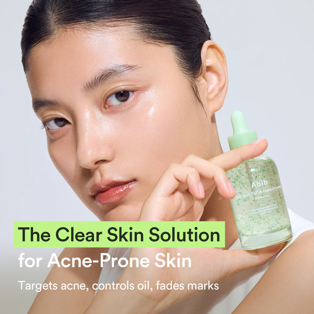 [Cha Eunwoo Pick] Abib Heartleaf Teca Capsule Serum Calming Drop 50ml (+20ml Gift)