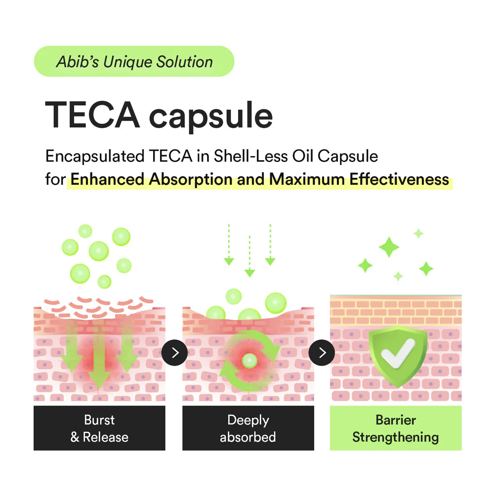 [Cha Eunwoo Pick] Abib Heartleaf Teca Capsule Serum Calming Drop 50ml (+20ml Gift)