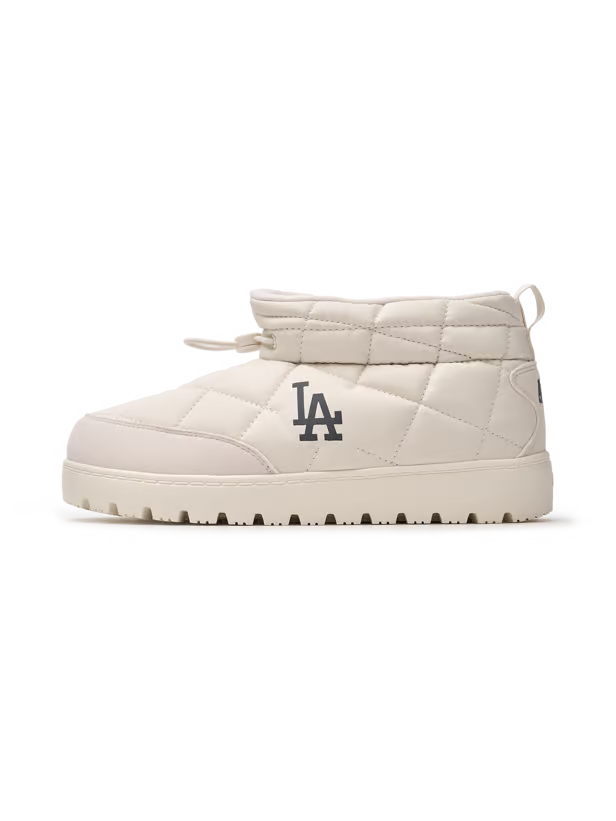 MLB Plush Quilted Boots LA Dodgers