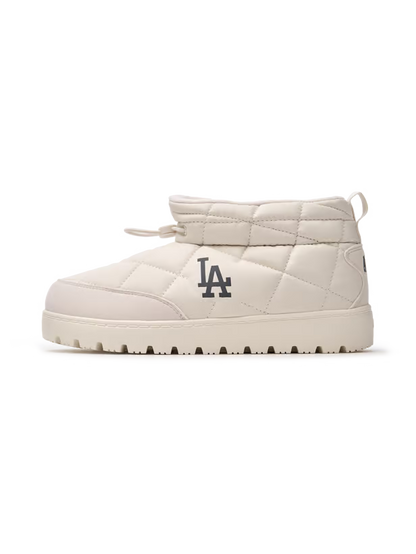 MLB Plush Quilted Boots LA Dodgers