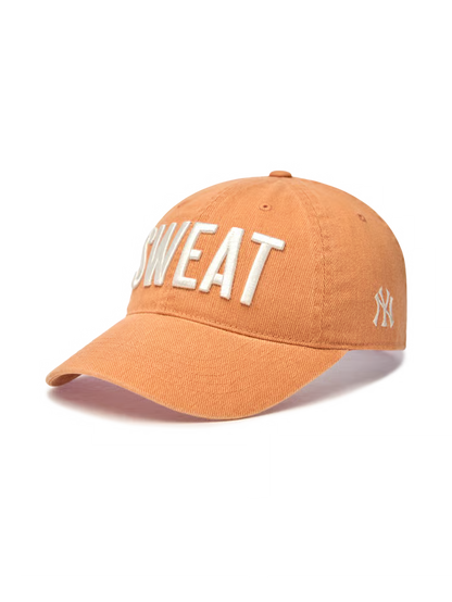 [MLB X KISS OF LIFE] SWEAT Basic Washed Unstructured Ball Cap