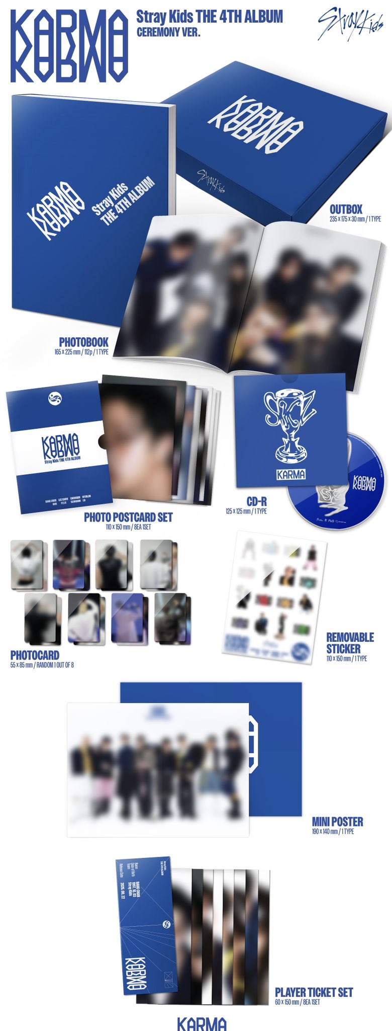 Stray Kids - Full 4th Album 'KARMA'