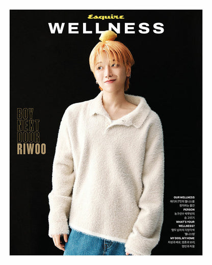 ESQUIRE WELLNESS MAGAZINE 2025 October Issue (Cover : BOYNEXTDOOR : RIWOO) Random