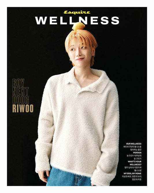 ESQUIRE WELLNESS MAGAZINE 2025.10 October Issue (Cover : BOYNEXTDOOR : RIWOO)