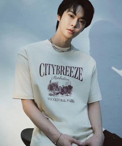 NCT Doyoung x CITYBREEZE Central Graphic Half Sleeve T-Shirt
