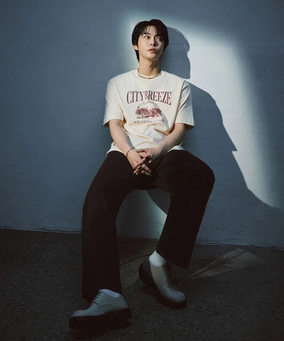 CITYBREEZE★NCT ドヨン着用★Central Graphic Short Sleeve T NCT Doyoung x CITYBREEZE Central Graphic Half Sleeve T-Shirt