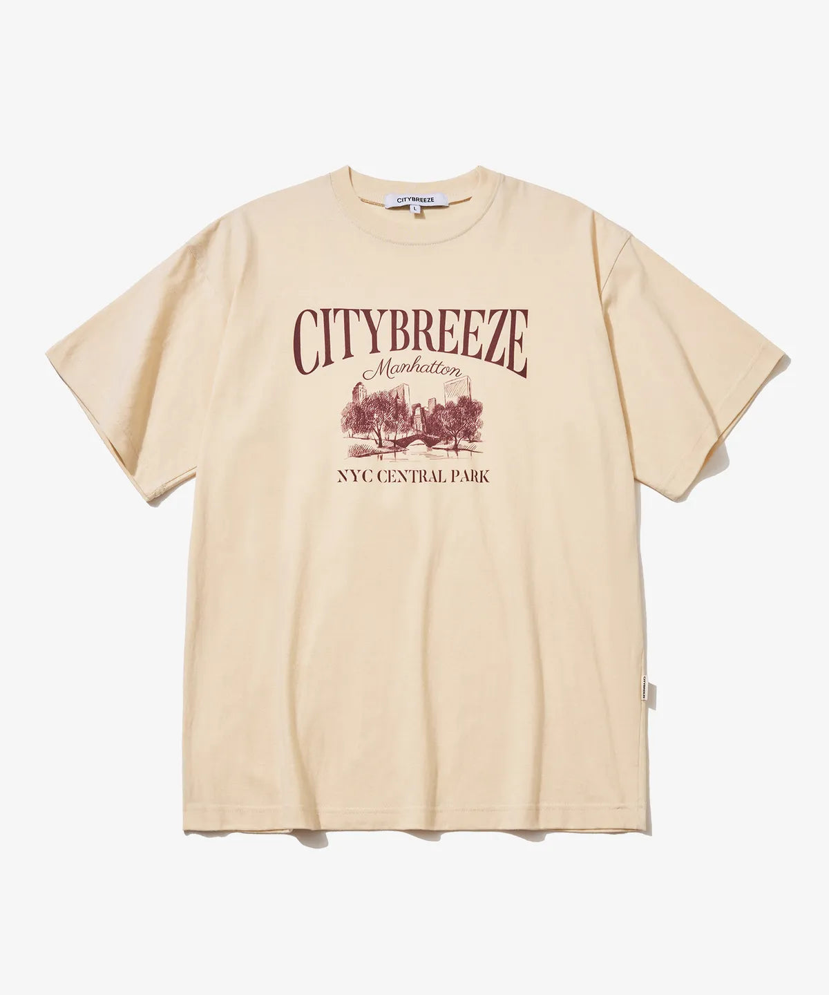 CITYBREEZE★NCT ドヨン着用★Central Graphic Short Sleeve T NCT Doyoung x CITYBREEZE Central Graphic Half Sleeve T-Shirt