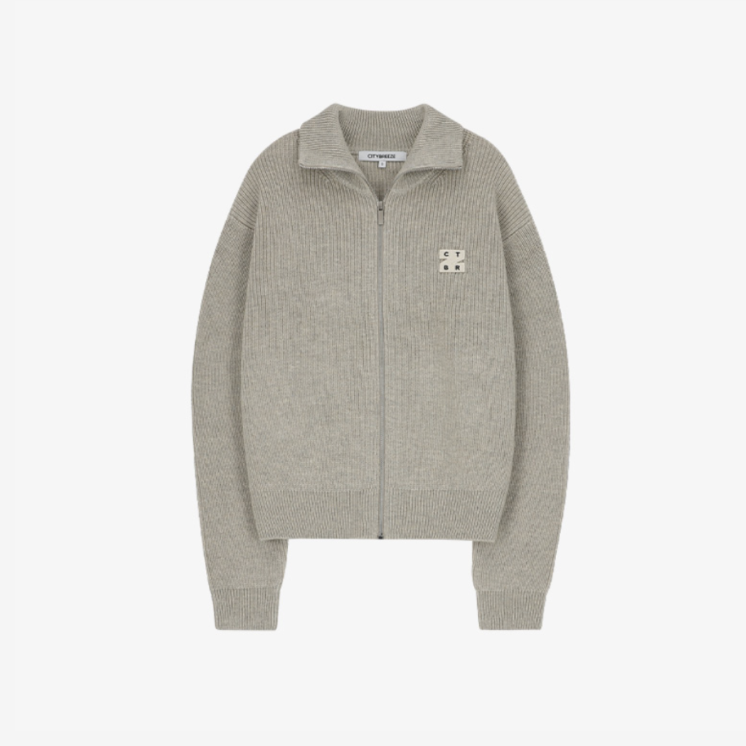 NCT Doyoung x CITYBREEZE Logo Wappen Zip-Up Cardigan (5 Colors)