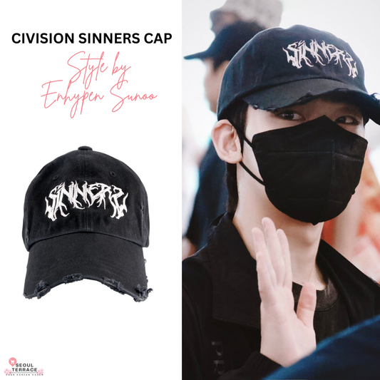 C.Vision by CSC Sinus Cap Worn by Enhypen Sunoo