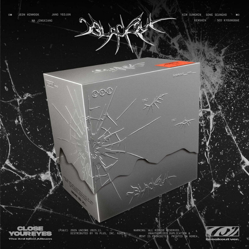 CLOSE YOUR EYES 3rd Mini Album ‘blackout’ [Breakout Ver.]