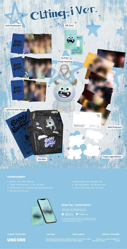 CLOSE YOUR EYES The 2nd Mini Album 'Snowy Summer'