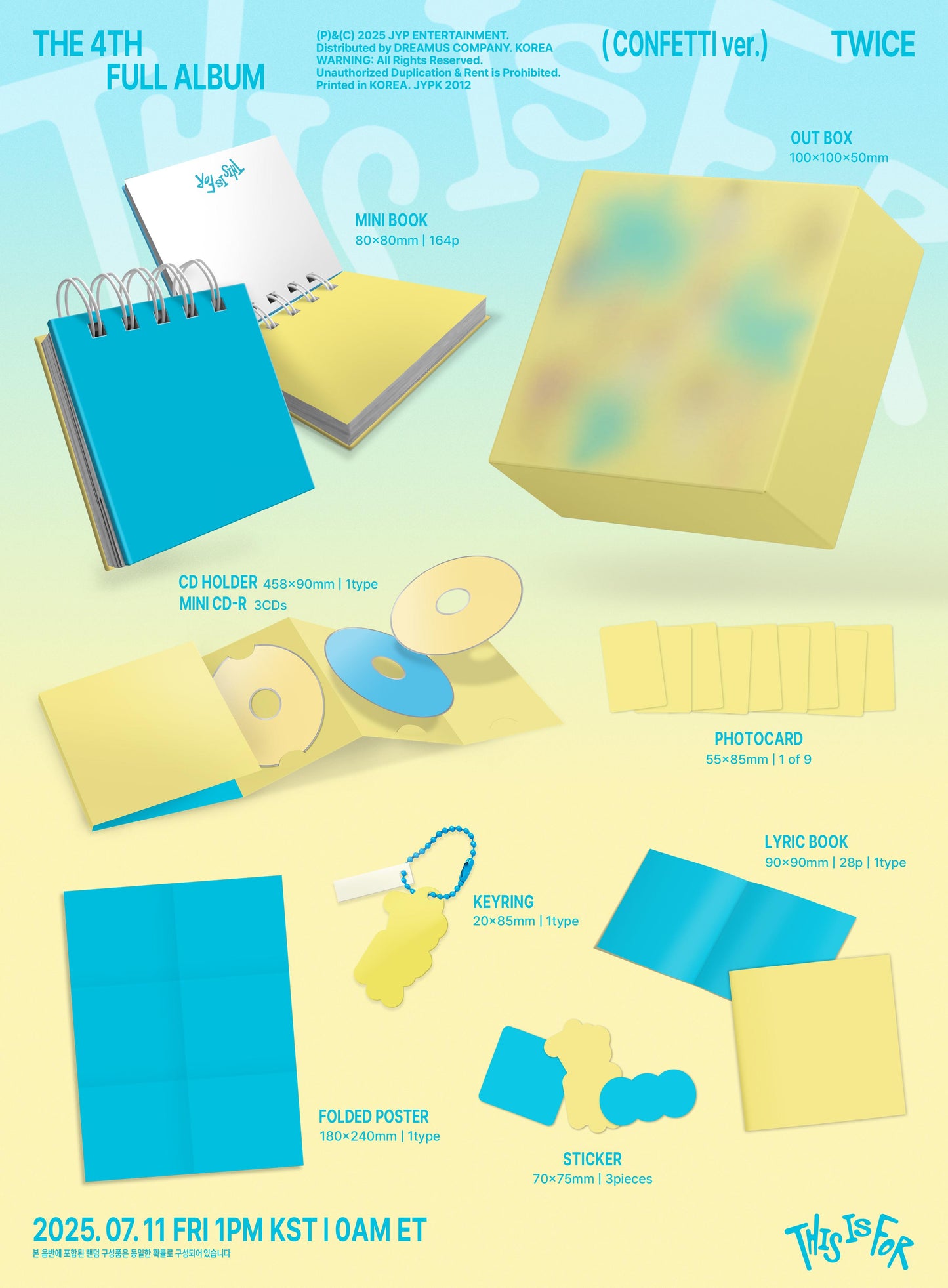 TWICE 4TH FULL ALBUM "THIS IS FOR"  Album