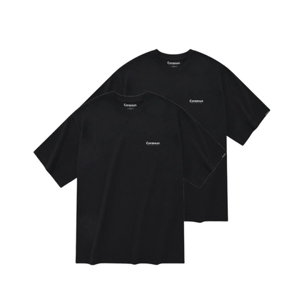 COVERNAT Essentials  - 2 Pack - Cool Cotton T-Shirt (Black & White)