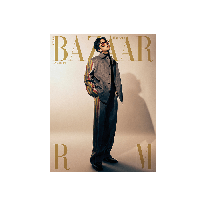 HARPER'S BAZAAR KOREA SEPTEMBER 2O25 ISSUE COVER: BTS NAMJOON RM