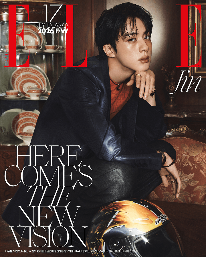 BTS JIN - ELLE KOREA MAGAZINE AUGUST 2026