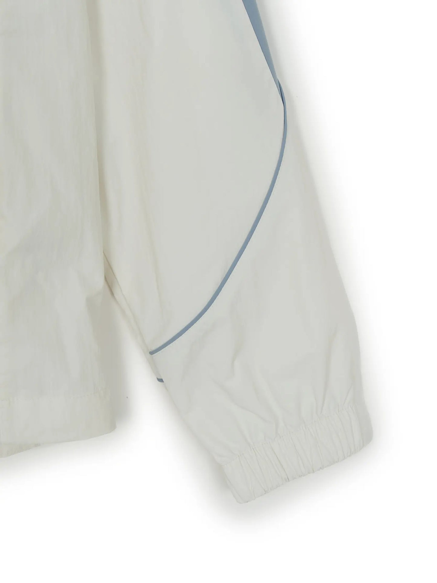 [Ahof Steven Worn] MLB Sportive Cursive Logo Blocking Windbreaker