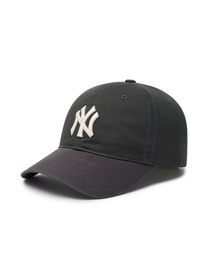 [Karina Pick] 25FW MLB Ace Unstructured Ball Cap New York Yankees