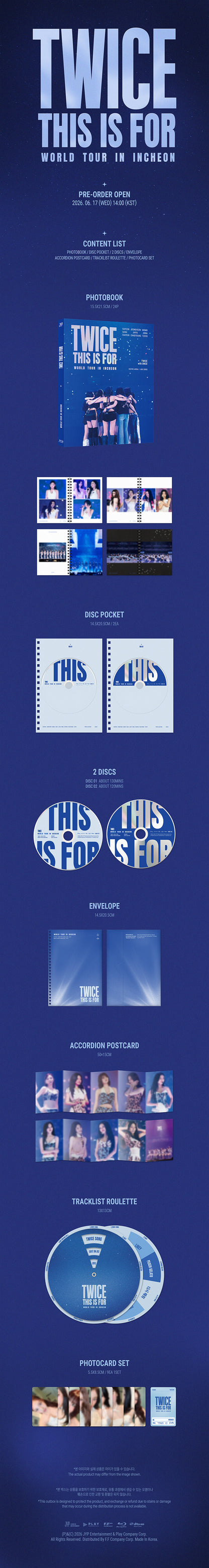 TWICE - <THIS IS FOR> WORLD TOUR IN INCHEON Blu-ray