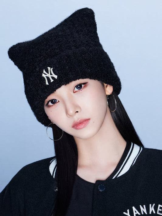 [Aespa Karina Pick] 26FW Plush Meow Beanie
