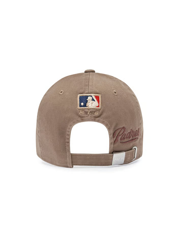 [Karina Pick] 25FW MLB Cooperstown Patch Unstructured Ball Cap San Diego Padres