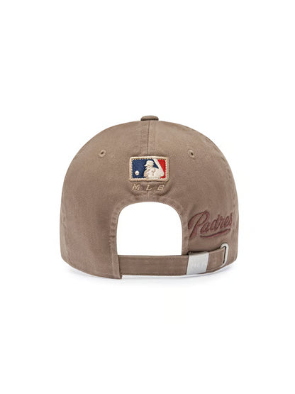 [Karina Pick] 25FW MLB Cooperstown Patch Unstructured Ball Cap San Diego Padres