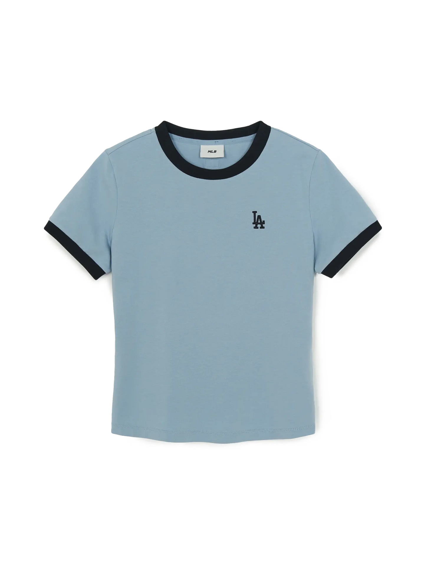 [Aespa Karina Worn] 26 Summer MLB Women's Basic Small Logo Ringer T-shirt