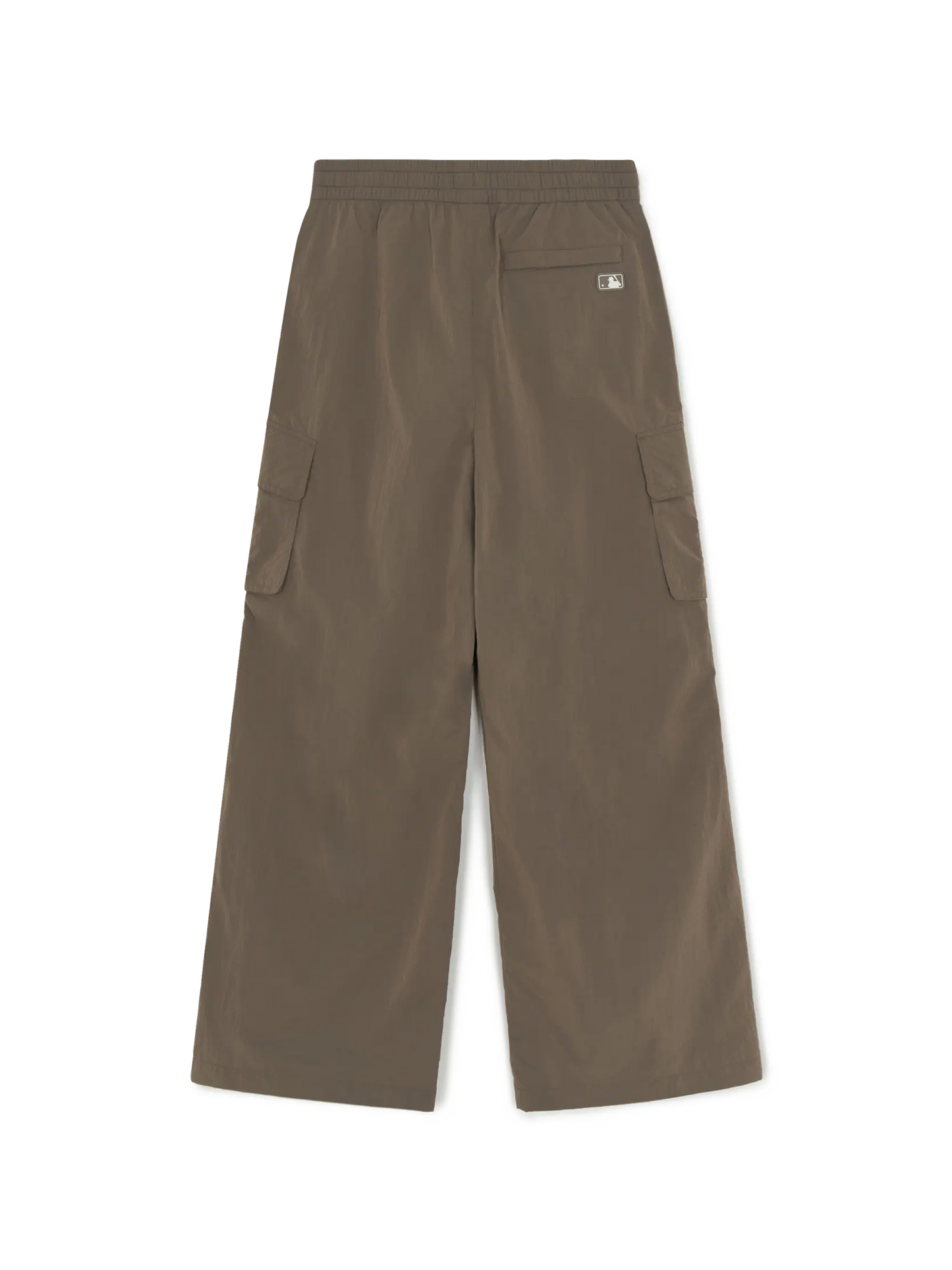 [Aespa karina Worn] 26 Summer MLB Women's Gorpcore Glossy High-Waisted Cargo Wide Flare Pants