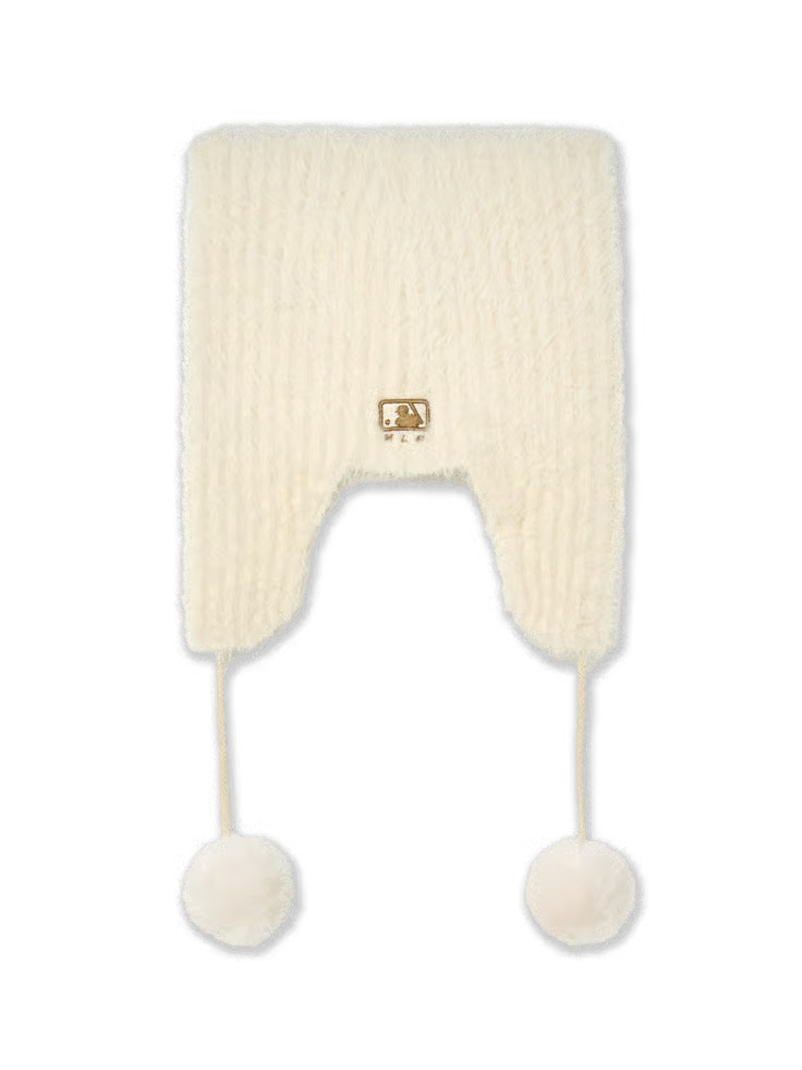MLB 26FW Fur Meow Earflap Beanie