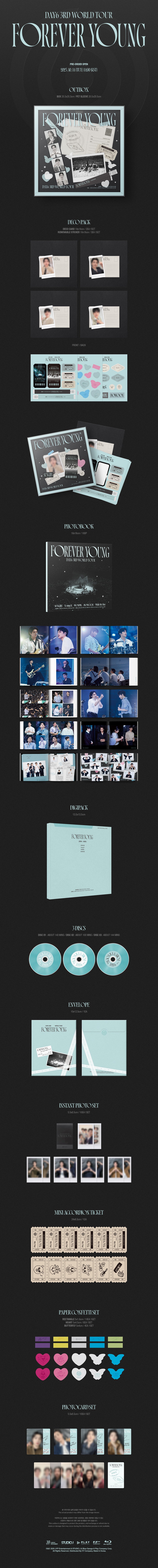 DAY6 - 3RD WORLD TOUR [FOREVER YOUNG] (Blu-ray)