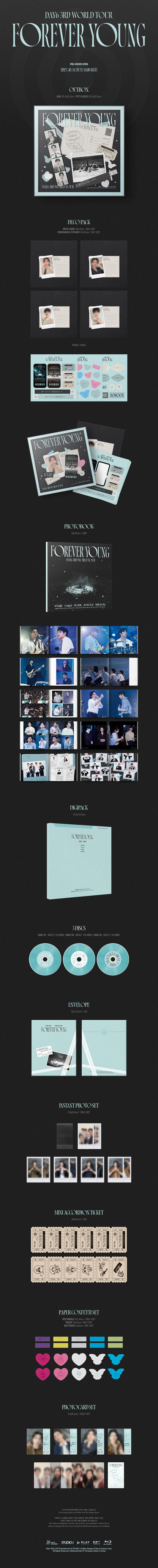 DAY6 - 3RD WORLD TOUR [FOREVER YOUNG] (Blu-ray)