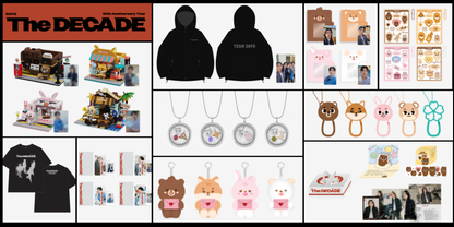 DAY6 - 'DECADE' 10TH ANNIVERSARY MERCH MD (+PRE-ORDER GIFT)