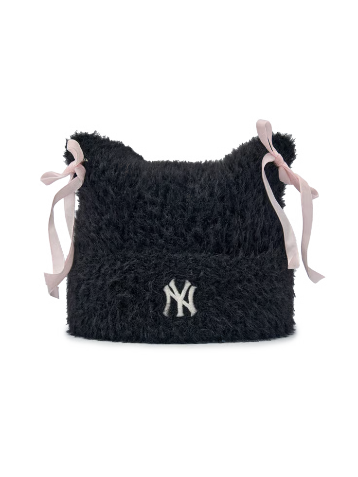 MLB 26FW Ribbon Meow Beanie