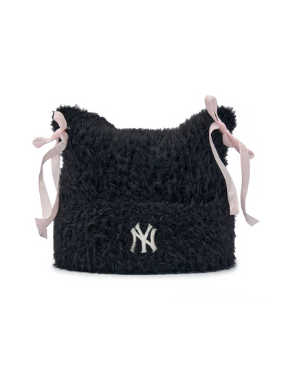 MLB 26FW Ribbon Meow Beanie