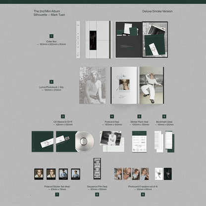 Got7 Mark Tuan - 2nd Mini Album Silhouette (Deluxe Ver.)