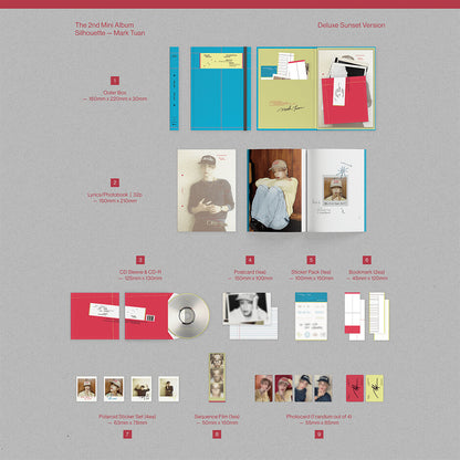 Got7 Mark Tuan - 2nd Mini Album Silhouette (Deluxe Ver.)