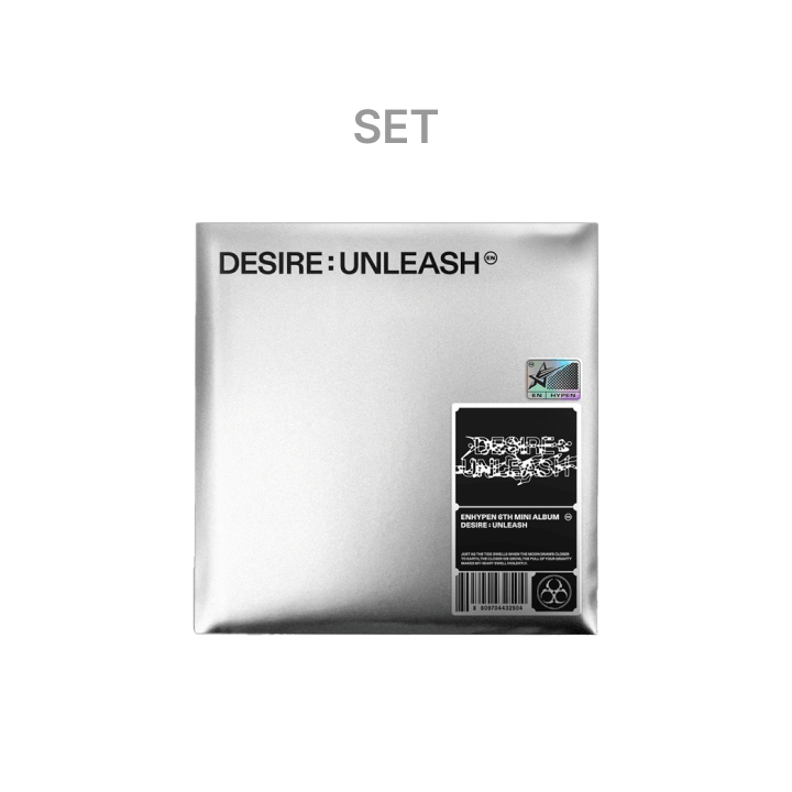 ENHYPEN’s 6th Mini Album [DESIRE : UNLEASH] - (with Weverse Gifts)