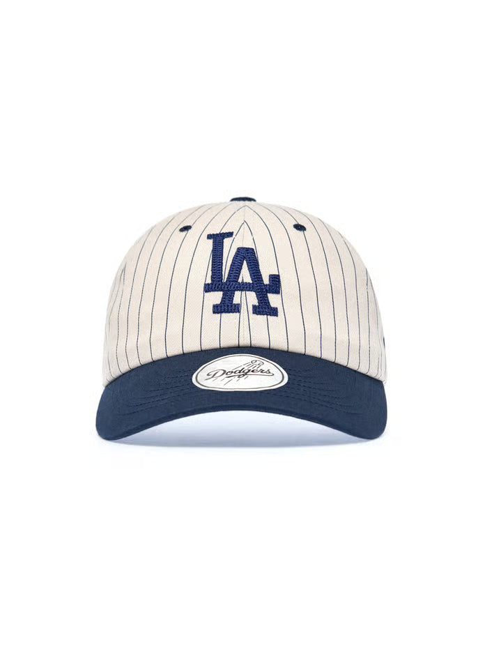 [Karina Pick] 25FW MLB Signature Stripe Unstructured Ball Cap