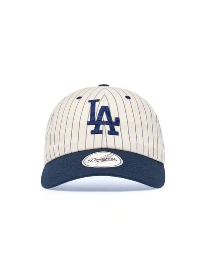 [Karina Pick] 25FW MLB Signature Stripe Unstructured Ball Cap