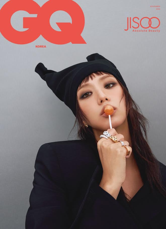 GQ Korea Magazine November 2025 Cover: Blackpink Jisoo