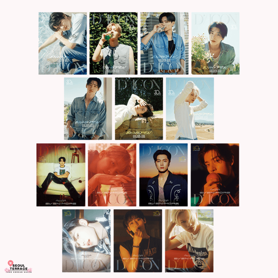 DICON VOLUME N°30 ENHYPEN (GOLDEN AGE /  EVEN-MORE) Magazine