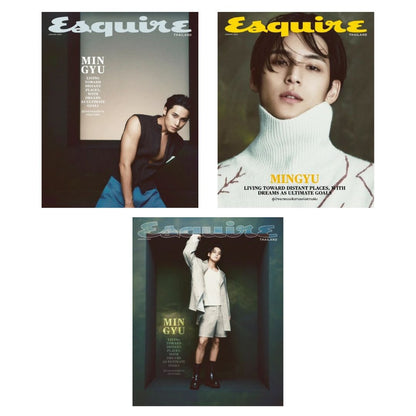 Esquire Magazine Thailand January 2025: SEVENTEEN Mingyu