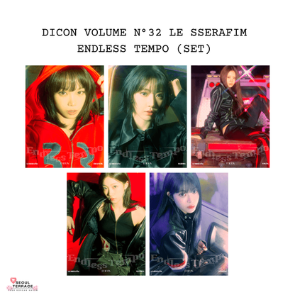 LE SSERAFIM DICON MAGAZINE VOLUME N°32 LE SSERAFIM LIMITLESS RHYTHM