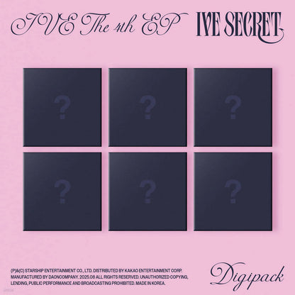 IVE - THE 4th EP IVE SECRET (Digipack Ver.)