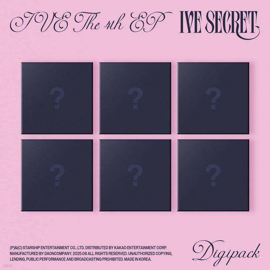 IVE - THE 4th EP IVE SECRET (Digipack Ver.)