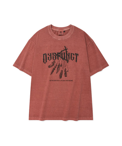 SVT Wonwoo Worn DYSFUNCT DREAM CATCHER Pigment T-Shirt