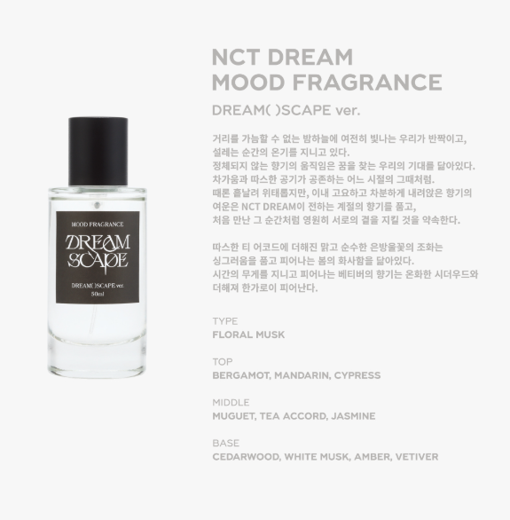 NCT - THE DREAM SHOW 3 : DREAMSCAPE FINALE in SEOUL MOOD FRAGRANCE