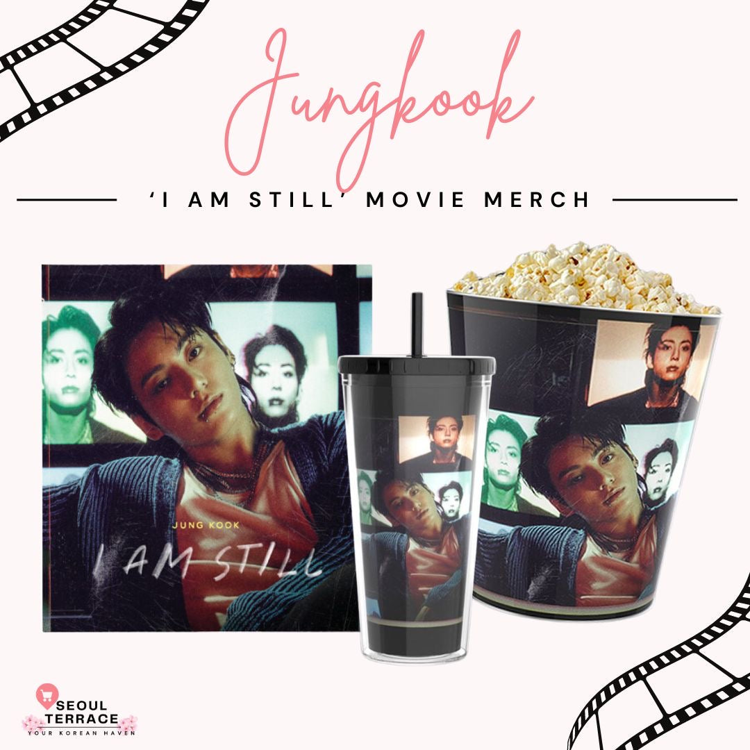 BTS Jungkook 'I AM STILL' - MOVIE MERCH - Book, Tumbler & Bucket