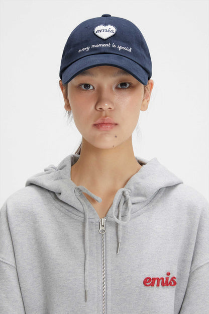 EMIS - Heart Wappen Ball Cap in Navy