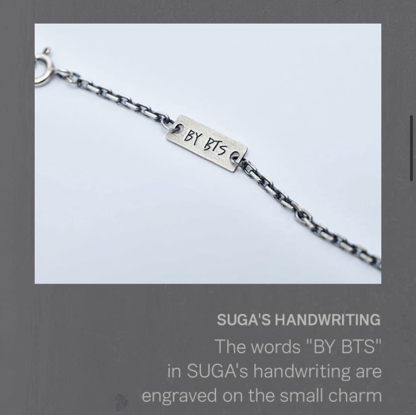 BTS SUGA - Guitar Pick Necklace - Artist-Made Collection